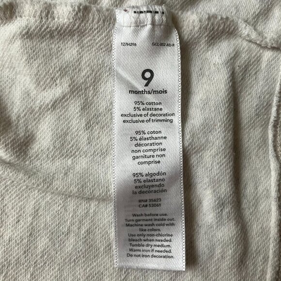 Carter’s Baby Cardigan Bundle Size 9M | 2-Pack Neutral Sweaters Polka Dot GUC - Picture 5 of 16